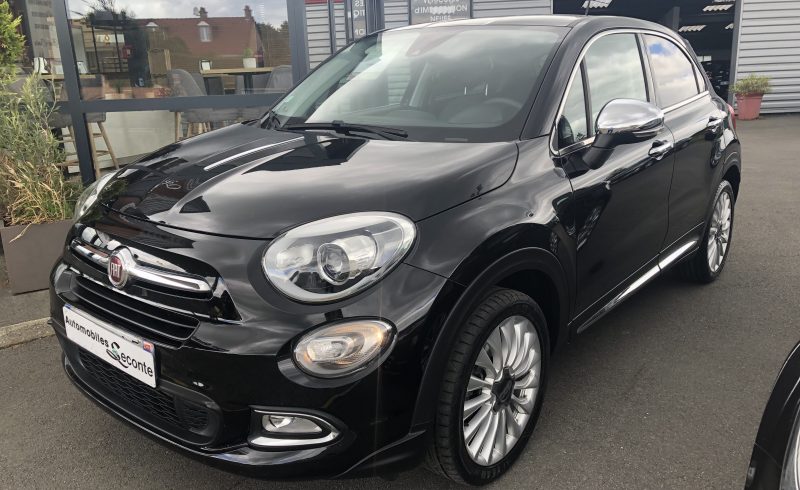 Fiat 500X Lounge Noire Manche